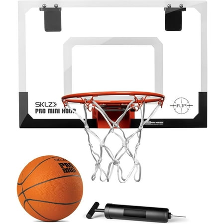 GGIU Mini Basketball Hoop for Kids, Indoor Wall Mount Hoop, Door Room Basketball Hoop