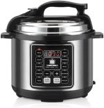 Electric Pressure Cooker, Multi-Functional Slow Cooker, Rice Cooker, Soup Pot, Egg Cooker, Warmer, Preset Cooking