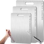 Cutting Board, Cutting Boards For Kitchen, Double Sided Food Grade Cutting Board For Cutting Meats, Fruits And Vegetables